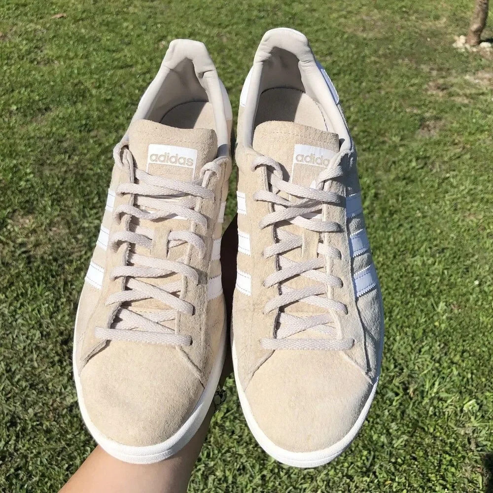 Adidas Campus 00s Sneakers Women 9.5 Beige Wonder Suede Retro Casual 117487339
